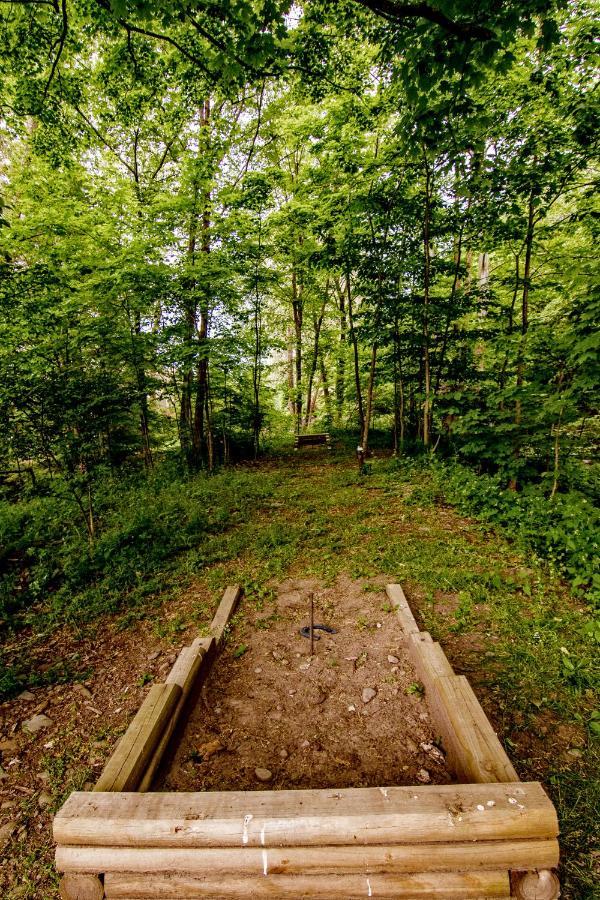 Cabin By The Creek With Private Creek Access Tannersville Esterno foto
